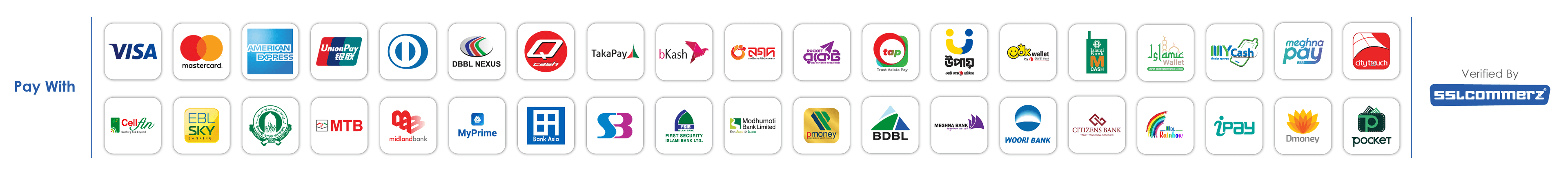 payment icons