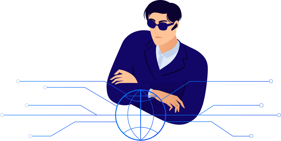 DNS Management Illustration
