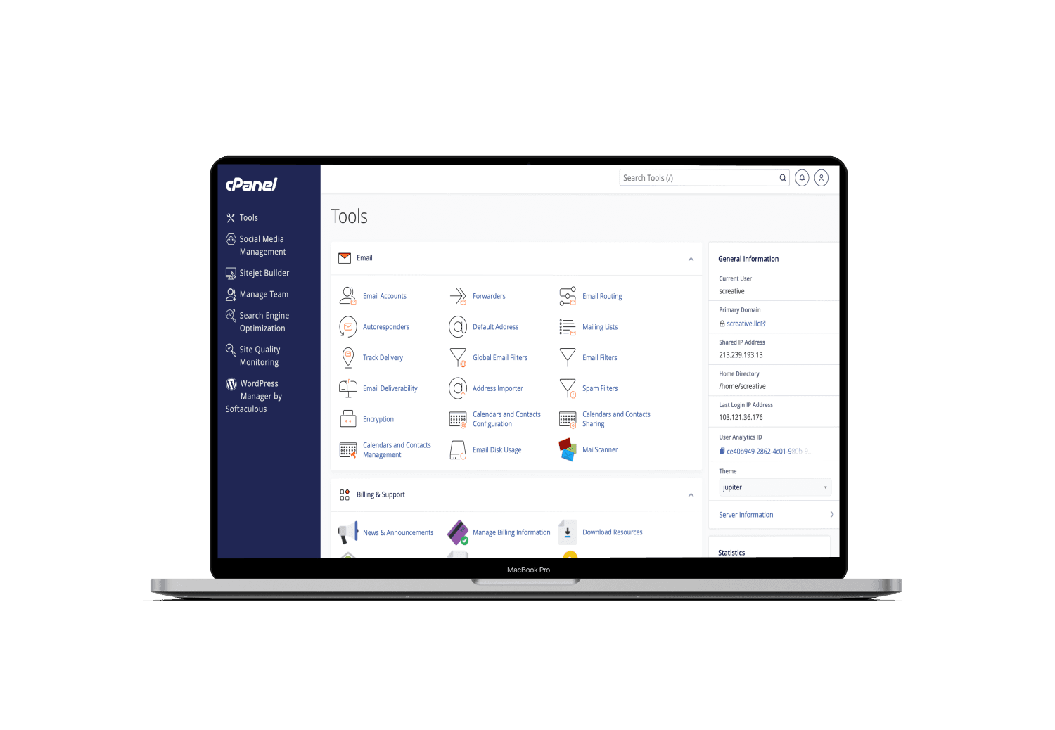 Easy Website Management with cPanel