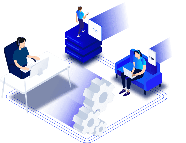 Server Illustration